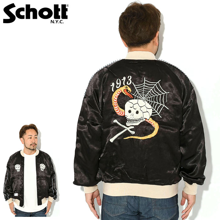 Schott N.Y.C（ショット） ジャケット Schott メンズ レーヨン スカ