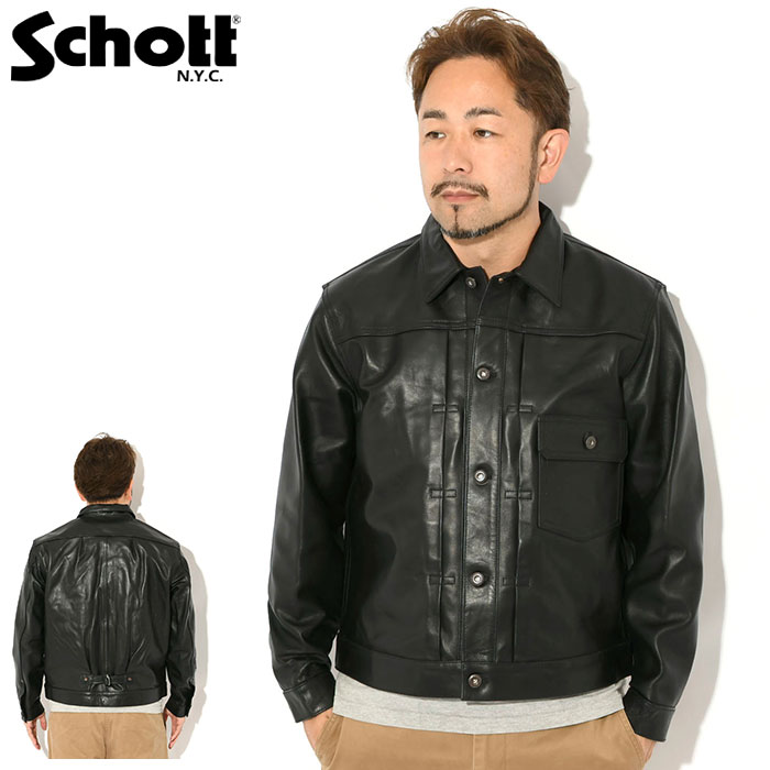 Schott N.Y.C（ショット） ジャケット Schott メンズ シープ レザー