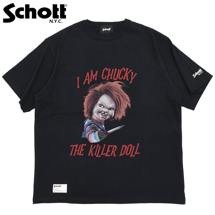 Schott N.Y.C（ショット） Tシャツ 半袖 Schott メンズ チャッキー ザ
