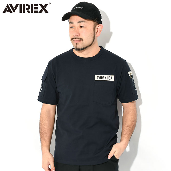 アビレックス Tシャツ 半袖 AVIREX メンズ ファティーグ ( Fatigue S/S Tee...