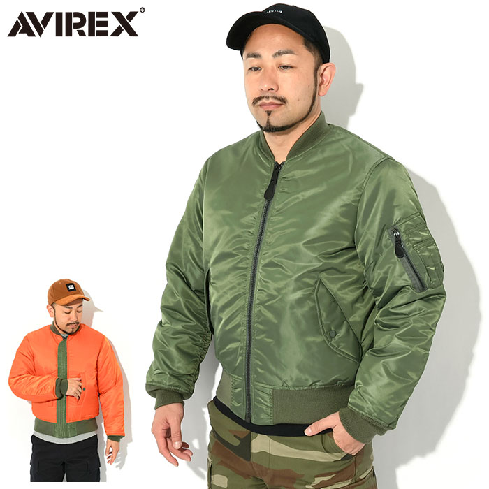 アビレックス ジャケット AVIREX メンズ コマーシャル エムエーワン ( Commercial MA-1 JKT フライトジャケット 中綿  JACKET アウター 7832952012 6102170 )