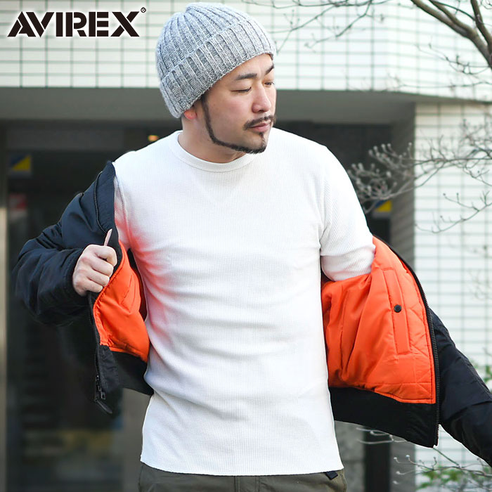 AVIREX（アヴィレックス） アビレックス ロンT Tシャツ 長袖 メンズ