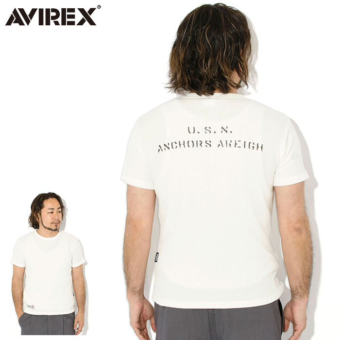 AVIREX（アヴィレックス） アビレックス Tシャツ 半袖 メンズ U.S.N.