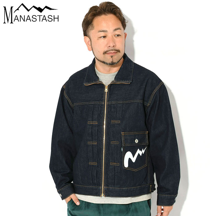 MANASTASH（マナスタッシュ） ジャケット メンズ MS デニム ジップ
