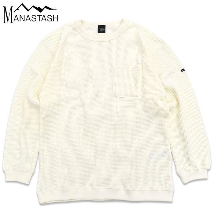 MANASTASH（マナスタッシュ） カットソー 長袖 メンズ ヘビー スナッグ