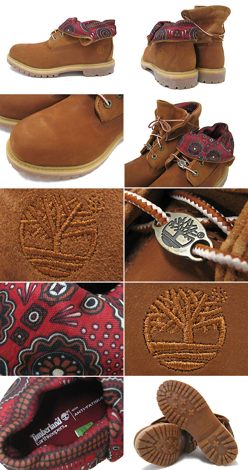 ​美品✨ティンバーランド✨アースキーパーズ 本革 ウェッジソール ブーツ 8.5 Timberland（ティンバーランド） ブーツ アースキーパーズ ニュー