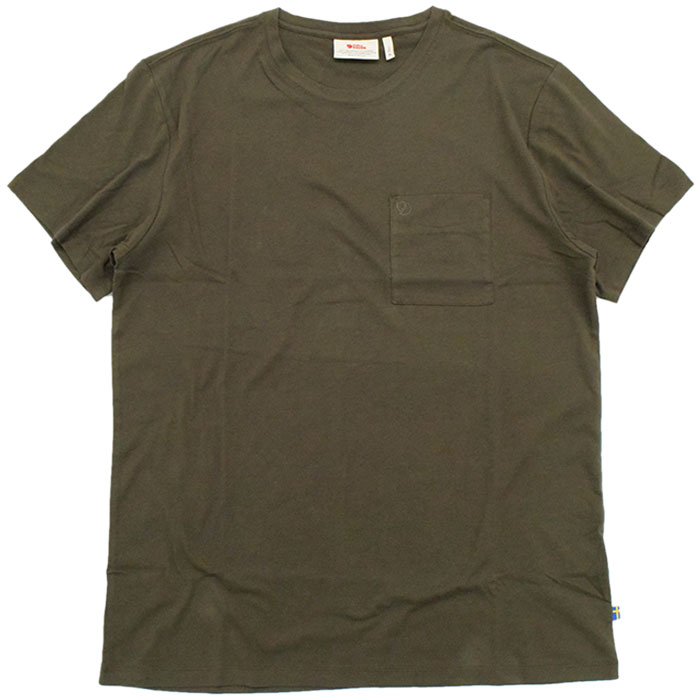 フェールラーベン Tシャツ 半袖 FJALLRAVEN メンズ オビック (Ovik S/S Tee ポケット ポケT T-SHIRTS カットソー  トップス アウトドア 87042)[M便 1/1]