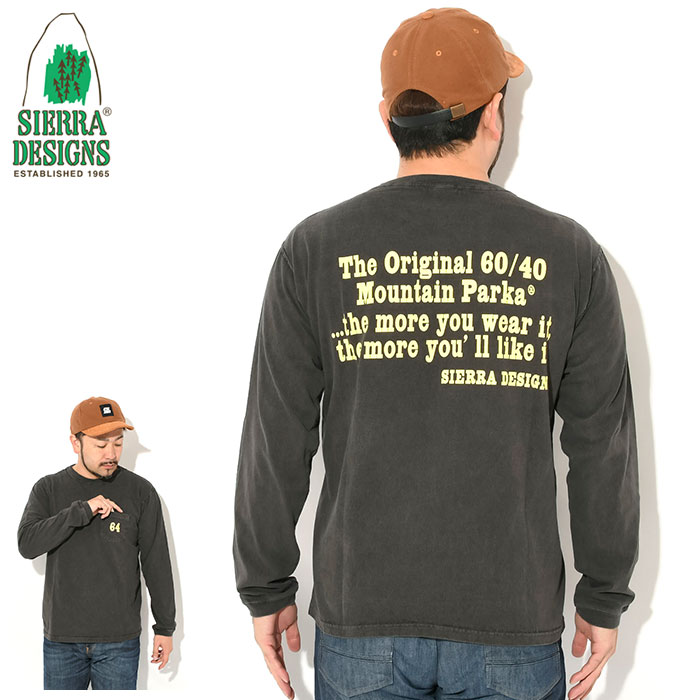 SIERRA DESIGNS シエラデザインズ ロンT Tシャツ 長袖 メンズ
