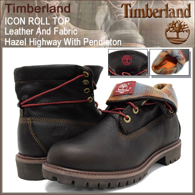 ティンバーランド Timberland ブーツ メンズ ロールトップ レザー