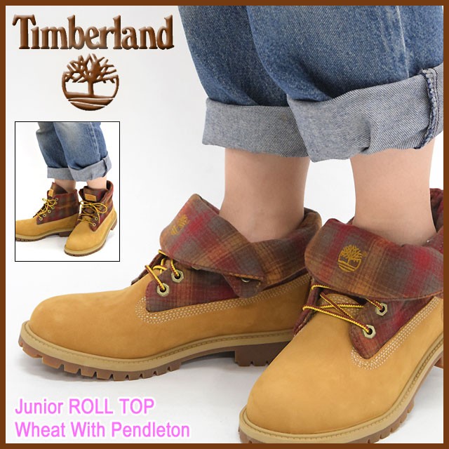 Timberland ティンバーランド ブーツ キッズモデル レディース