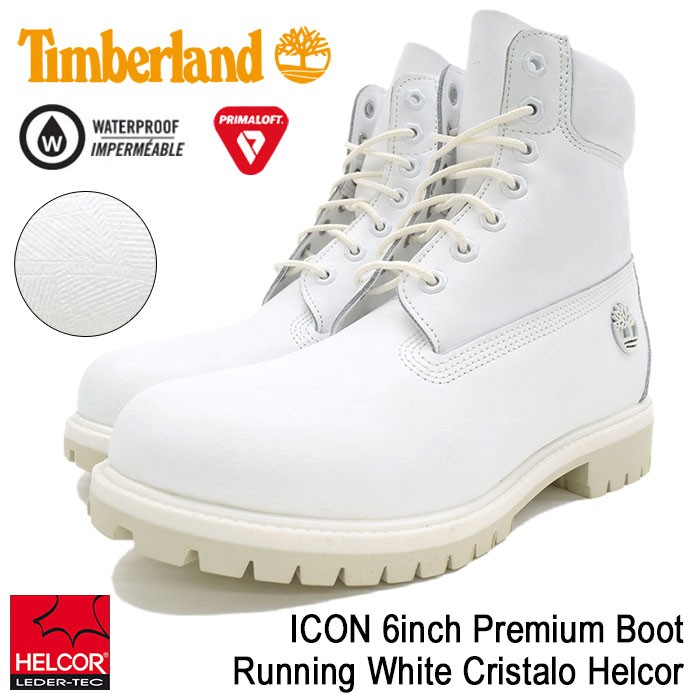 ティンバーランド Timberland ブーツ メンズ 男性用 アイコン 6インチ プレミアム Running White Cristalo  Helcor(A1JSB ICON 6inch Boot)