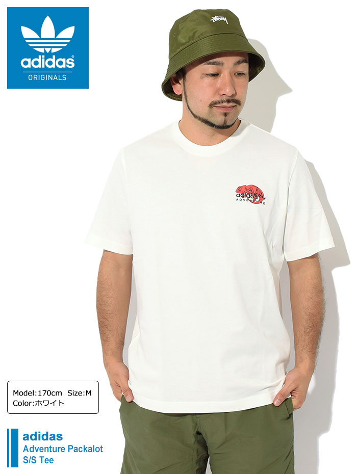 ◆addias Originals◆Adventure バックロゴTシャツ 送料込 201509970-1-black?$n_750w$&wid