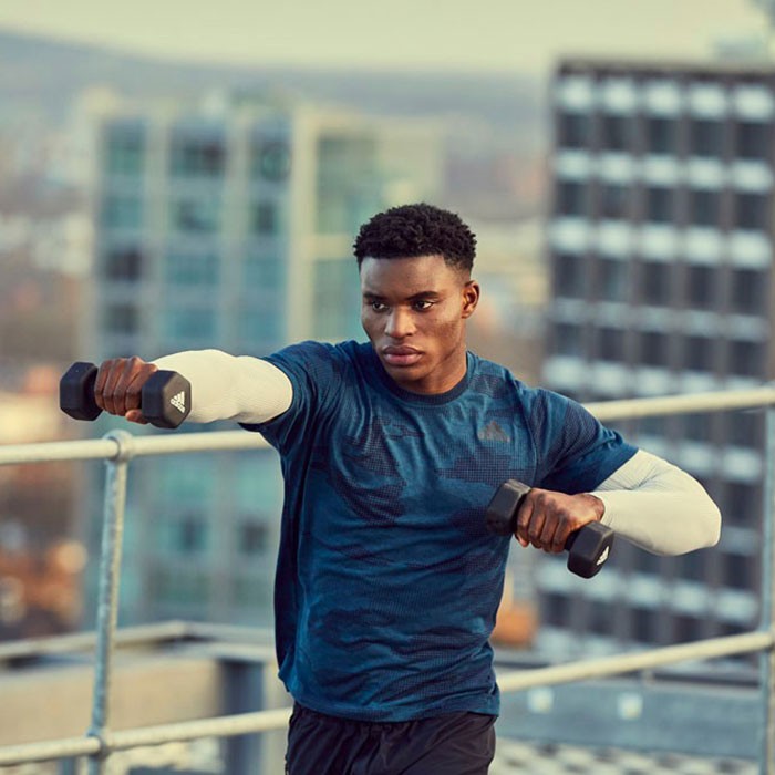 adidas（アディダス） ダンベル adidas 1kg ペア ( adidas Dumbbell