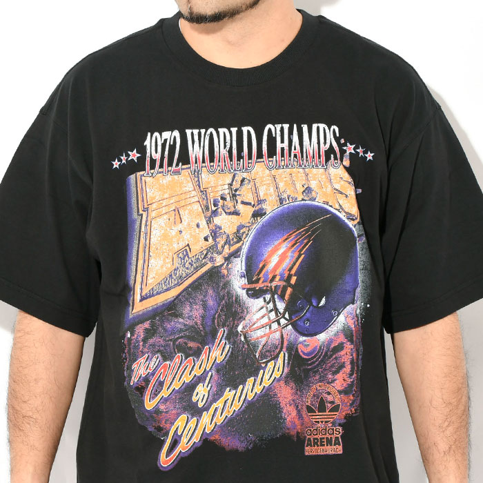 [ADIDAS] Tシャツ 半袖 Adilenium シーズン3 ブラック アディレニウム ADILENIUM シーズン 3 ファン半袖Tシャツ