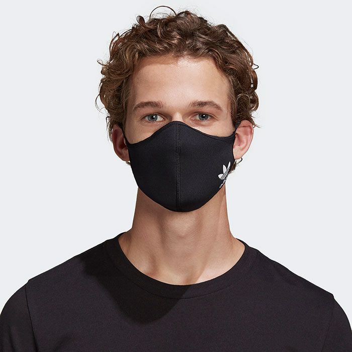 アディダス マスク adidas フェイス カバー 3枚セット ( Face Covers 3-Pack スポーツマスク 洗える 立体型 3枚入り  H59842 H08837 HB7851 )