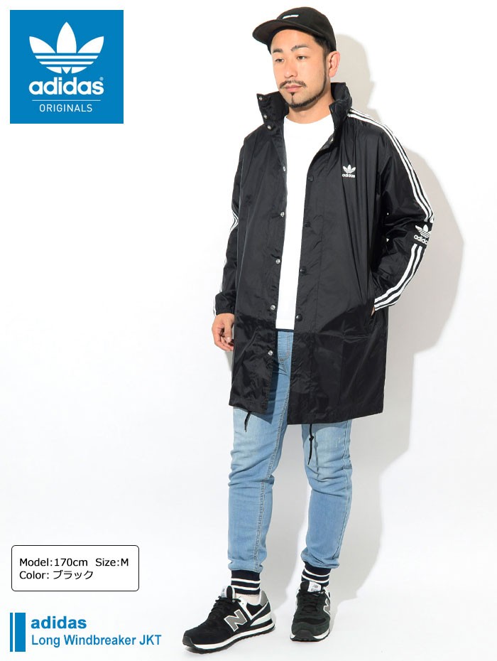 adidas Originals アディダス ジャケット メンズ ロング ウィンド