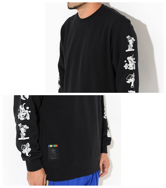 アディダス トレーナー Adidas メンズ ディズニー グーフィー クルー スウェット コラボ オリジナルス Disney Goofy Crew Sweat Gd6025 Ice Field 通販 Paypayモール