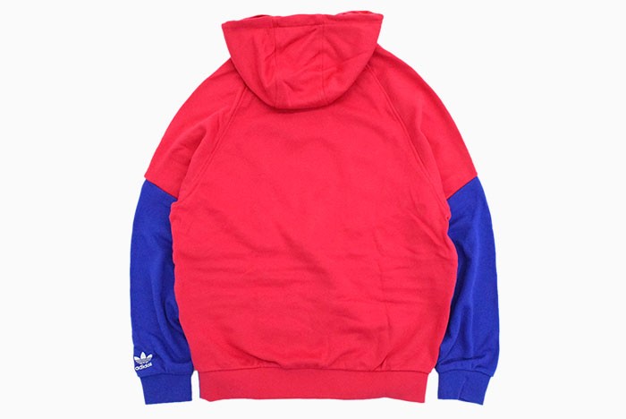 【adidas】カラーブロック Blocked パーカー フーディ adidas】カラーブロック Blocked パーカー フーディ (adidas
