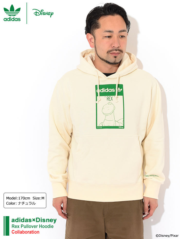 アディダス プルオーバー パーカー adidas メンズ ディズニー レックス コラボ オリジナルス (Disney Rex Pullover  Hoodie Originals GP3460)