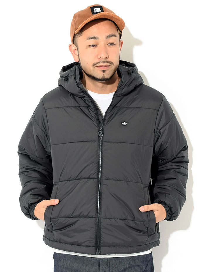 アディダス ジャケット adidas メンズ パッド フーデッド パフ オリジナルス (Pad Hooded Puff JKT Originals  中綿 JACKET アウター H13555) : adi-h13555 : ice field - 通販 - Yahoo!ショッピング