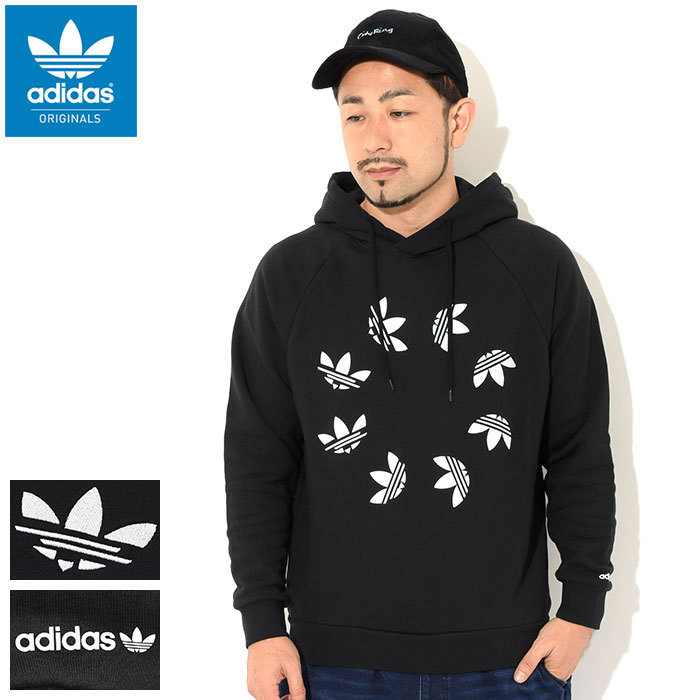 アディダス プルオーバー パーカー adidas メンズ ボールド