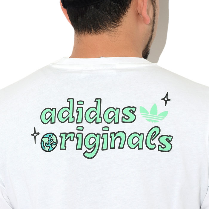 Rhime エイリアン グラフィック 長袖Tシャツ adidas Originals アディダス ロンT Tシャツ 長袖 メンズ RYV