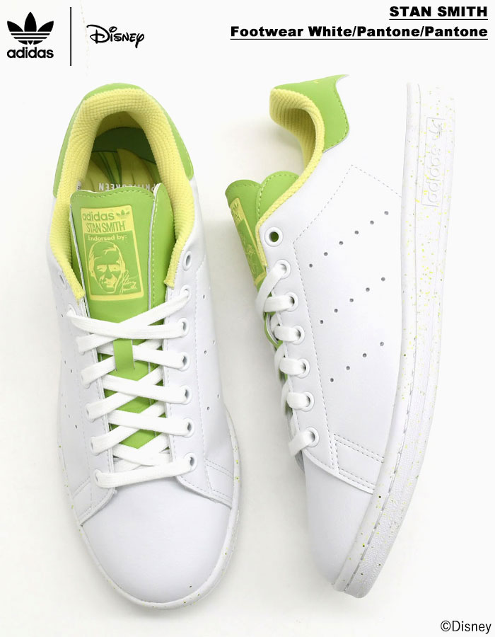 アディダス スニーカー adidas メンズ 男性用 ディズニー スタンスミス Footwear White/Pantone/Pantone コラボ  (Disney STAN SMITH HP5578)