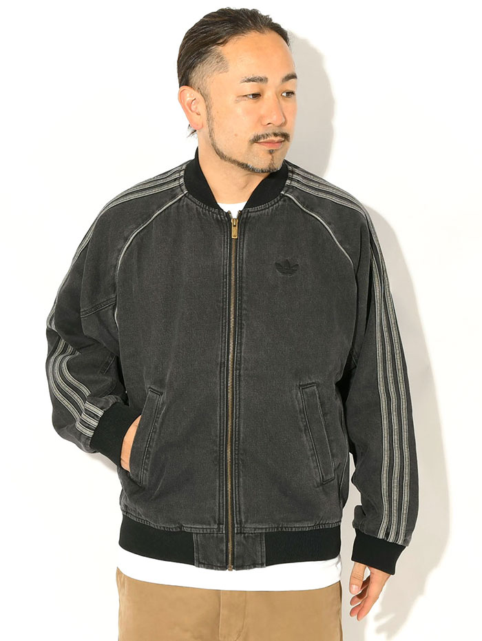 adidas Originals アディダス ジャケット メンズ SST ブラック デニム