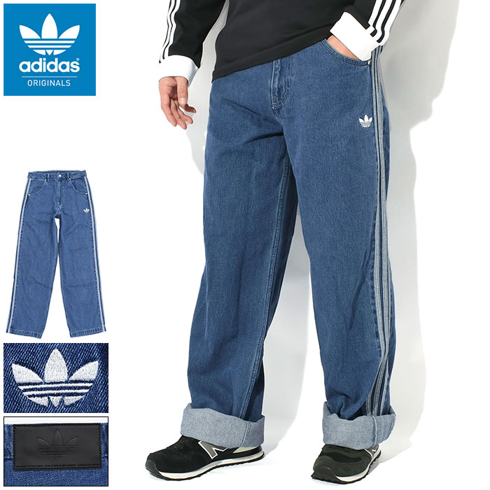 adidas アディダス M DENIM FBIRD PT ロングパンツ JC6718