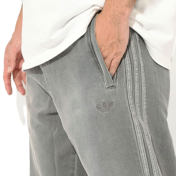 adidas Originals アディダス パンツ メンズ グレー デニム トラック
