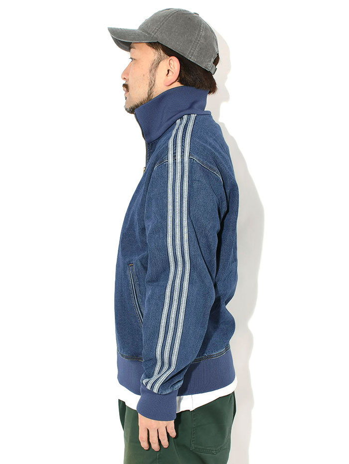 adidasアディダスのジャケット Adicolor Indigo Denim Firebird Track Top10