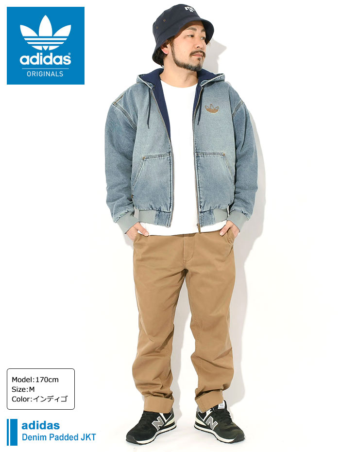 adidas Originals アディダス ジャケット メンズ デニム パデッド