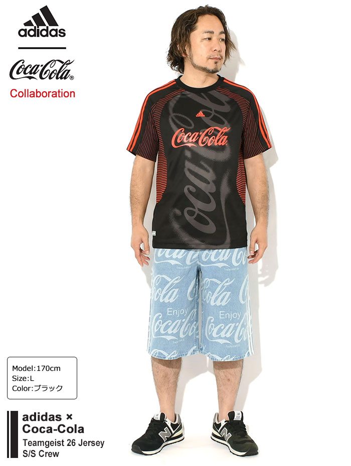 adidasアディダスのカットソー Coca-Cola Teamgeist 26 Jersey Crew04