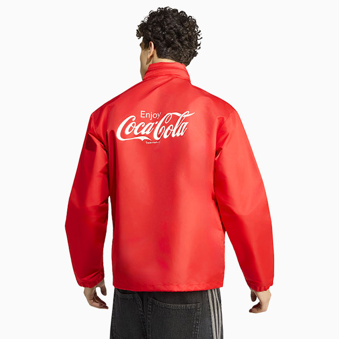 adidasアディダスのジャケット Coca-Cola Nylon Parka03