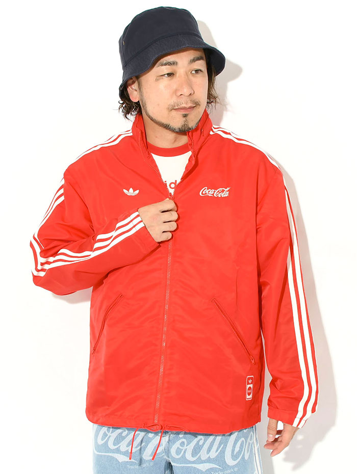 adidasアディダスのジャケット Coca-Cola Nylon Parka05