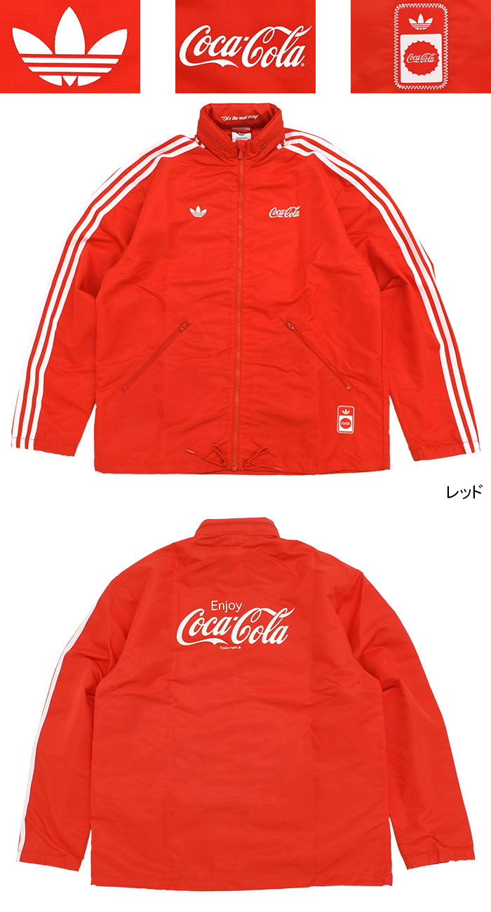 adidasアディダスのジャケット Coca-Cola Nylon Parka08