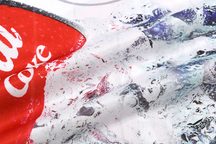 adidasアディダスのカットソー Coca-Cola Mash-Up Jersey V-Neck18