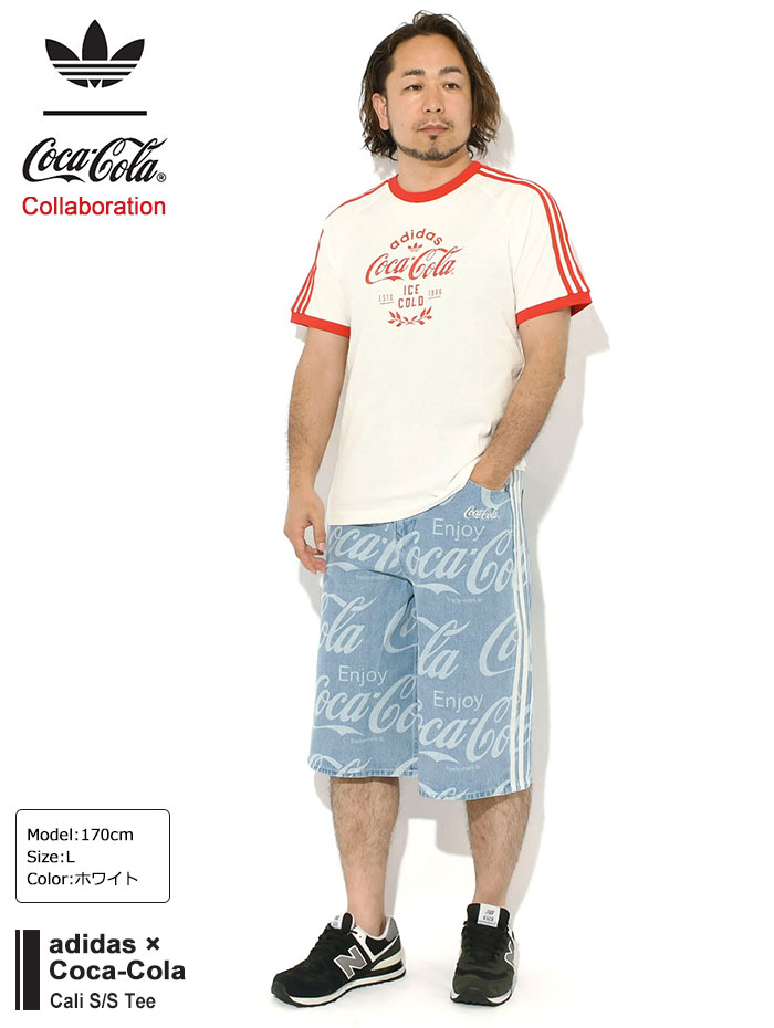 adidasアディダスのTシャツ Coca-Cola Cali04