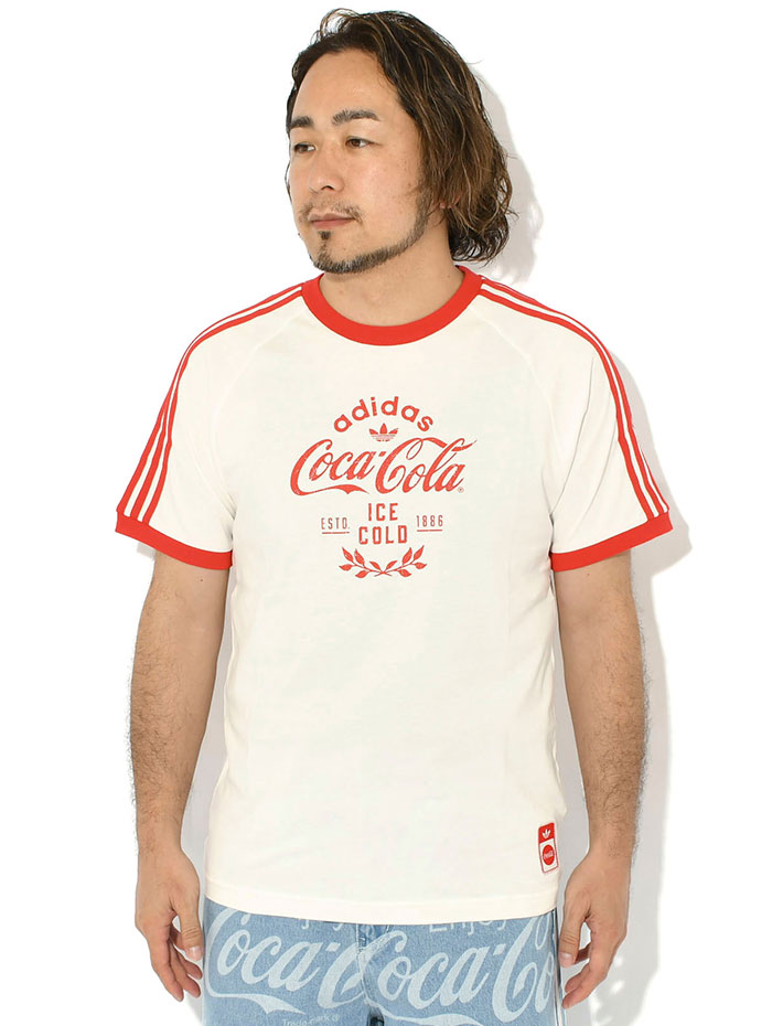 adidasアディダスのTシャツ Coca-Cola Cali05