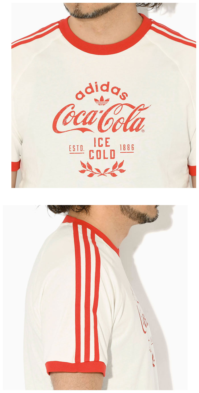 adidasアディダスのTシャツ Coca-Cola Cali07
