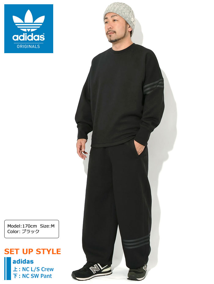 adidas Originals アディダス カットソー 長袖 メンズ NC クルー