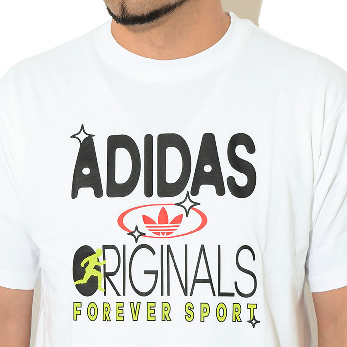 ★海外限定かわいいロゴ!adidas originals FOREVER Tシャツ adidas Originals アディダス Tシャツ 半袖 メンズ OG