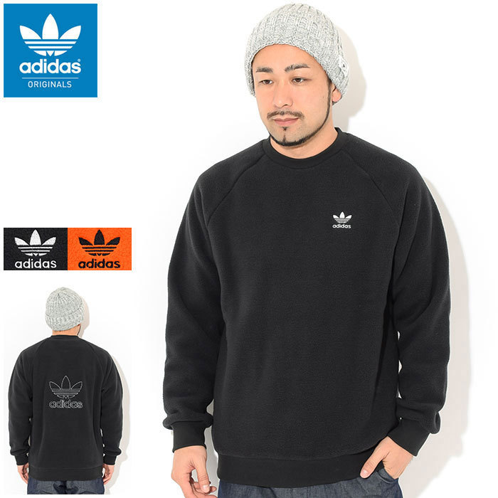 アディダス トレーナー adidas メンズ ポーラー フリース クルー スウェット オリジナルス ( Polar Fleece Sweat  Originals GE0840 GE5214 ) : adi-polarflsw : ice field - 通販 - Yahoo!ショッピング