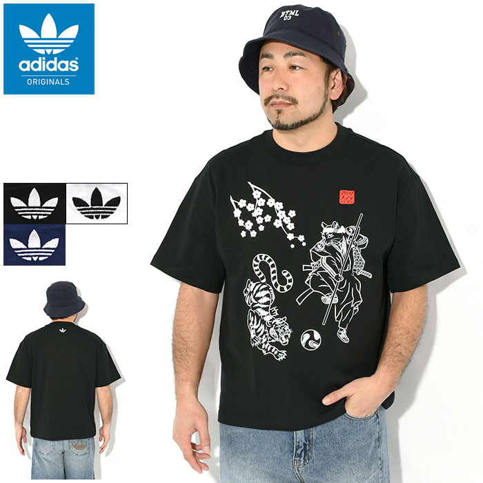 ^*^様 adidas Tシャツ adidas Originals アディダス Tシャツ 半袖 メンズ サムライ