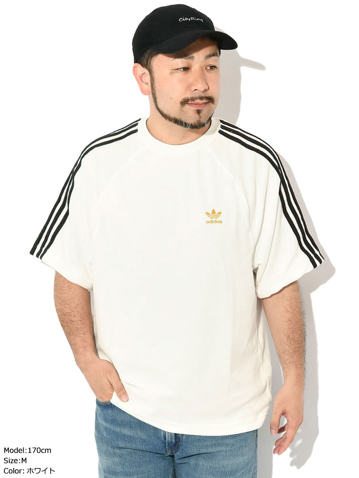 adidasアディダスのTシャツ Super Star Terry Pile Crew15