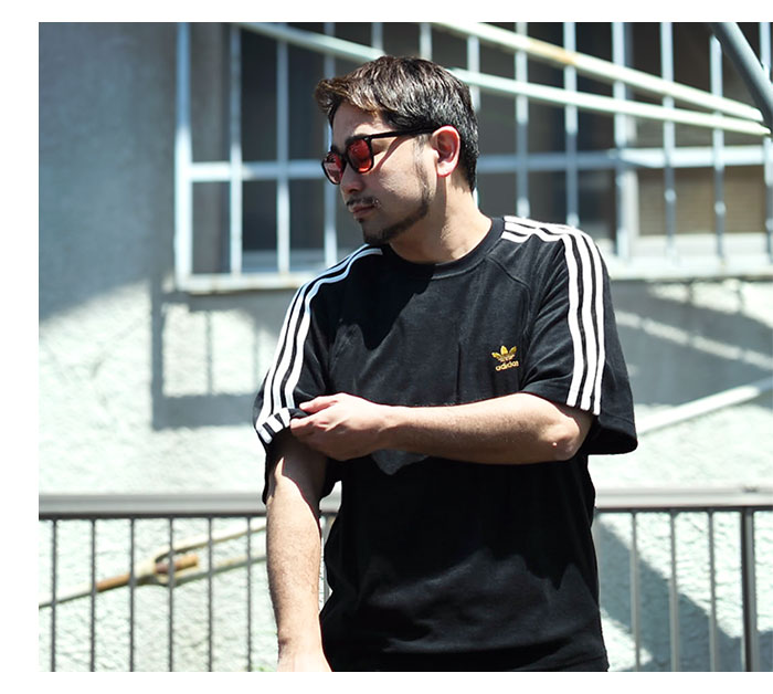 adidasアディダスのTシャツ Super Star Terry Pile Crew05