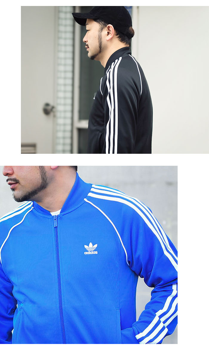 adidasアディダスのジャージー スーパースター03