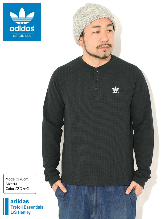 adidas Originals アディダス カットソー 長袖 メンズ トレフォイル