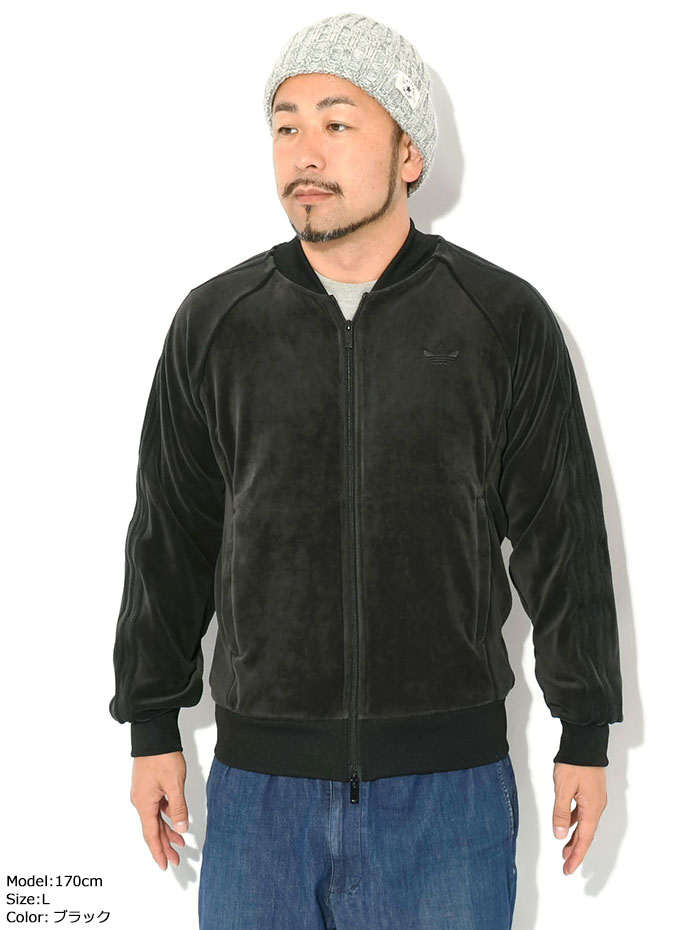 adidasアディダスのジャージー Velour SST Track Top09