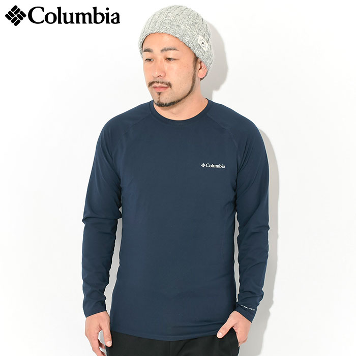 コロンビア カットソー 長袖 Columbia メンズ オムニヒート インフィニティ ニット クルー ( OMNI-HEAT Infinity  Knit L/S Crew 保温 吸湿速乾 防寒 AE1334 )